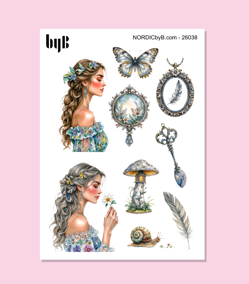 FairyTale Stickers - Sticker Sheet
