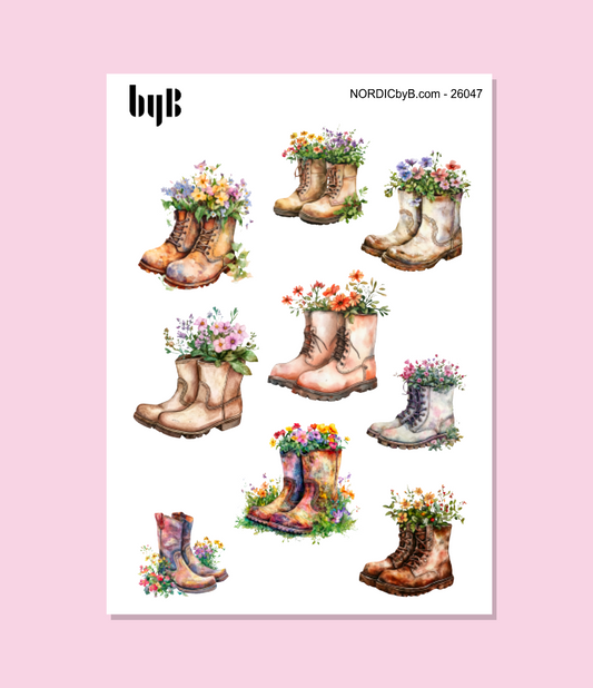 Spring Vibe Stickers - Sticker Sheet