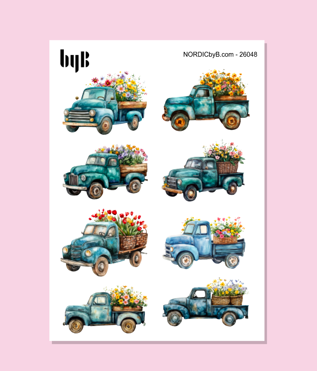 Spring Vibe Stickers - Sticker Sheet