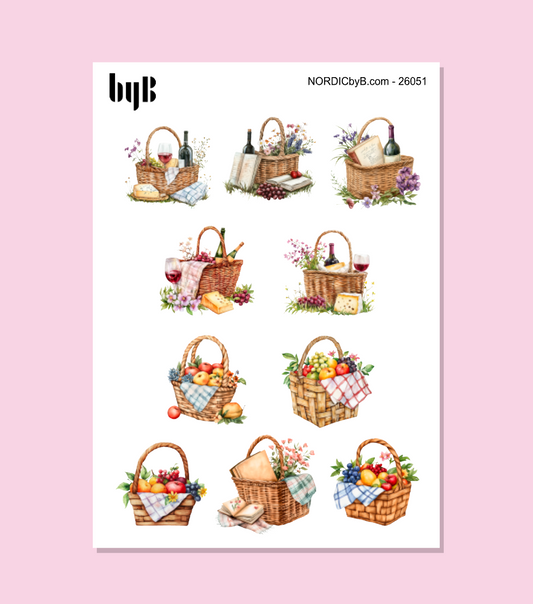 Spring Vibe Stickers - Sticker Sheet