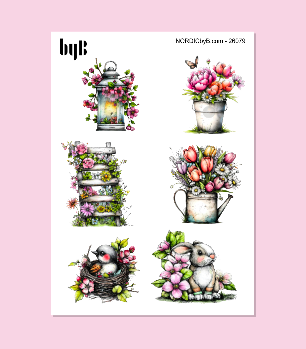 Vibrant Spring - Sticker Sheet