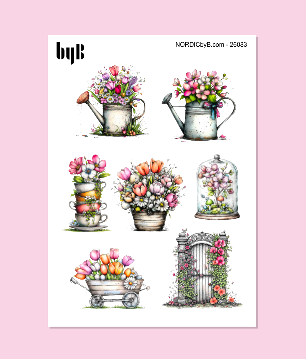 Vibrant Spring - Sticker Sheet