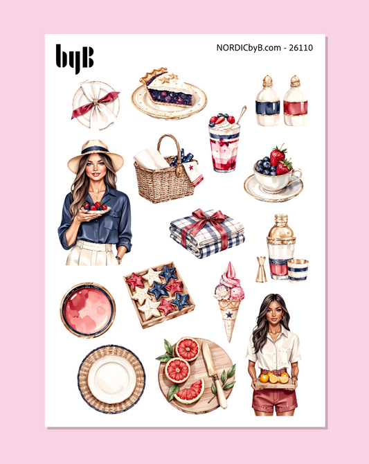 Nautical Vibe - Sticker Sheet