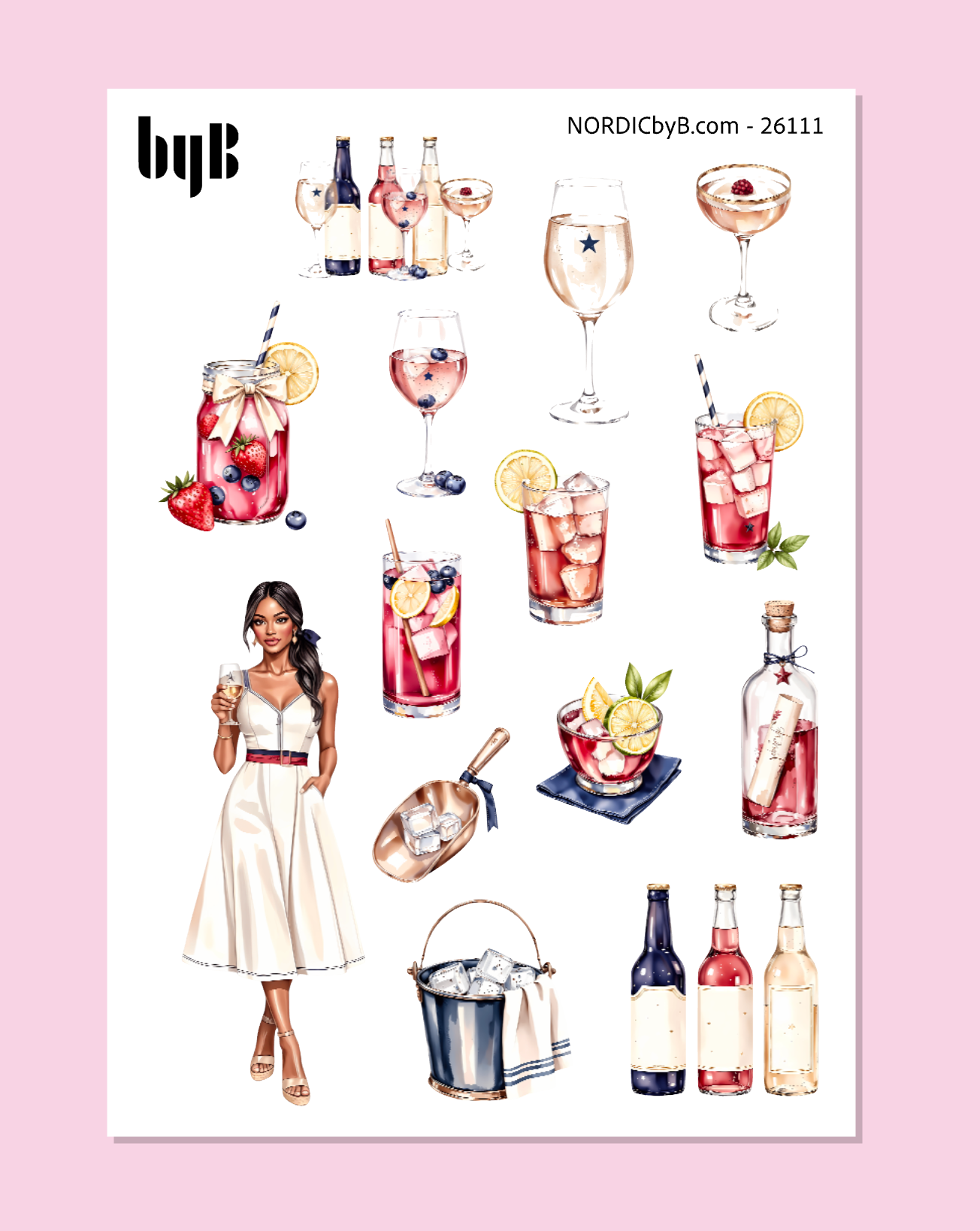 Nautical Vibe - Sticker Sheet