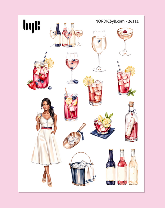 Nautical Vibe - Sticker Sheet