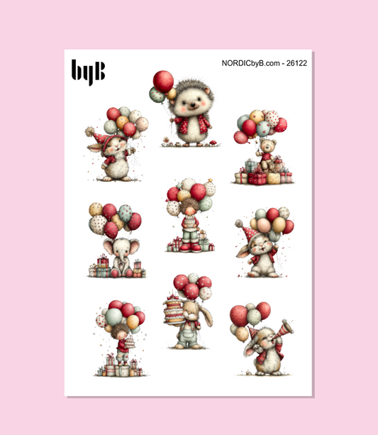 Fun Party Stickers