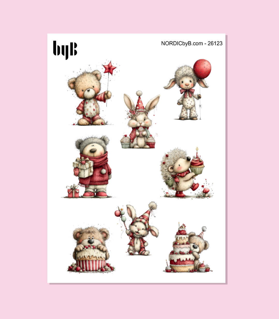 Fun Party Stickers
