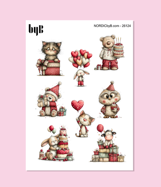 Fun Party Stickers