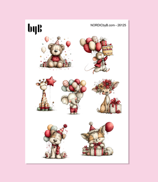 Fun Party Stickers