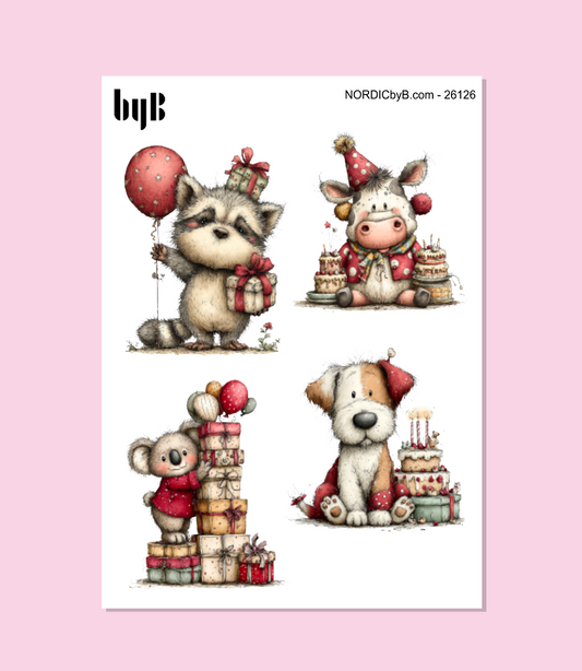 Fun Party Stickers