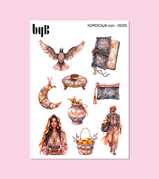 Sahara Vibe Stickers