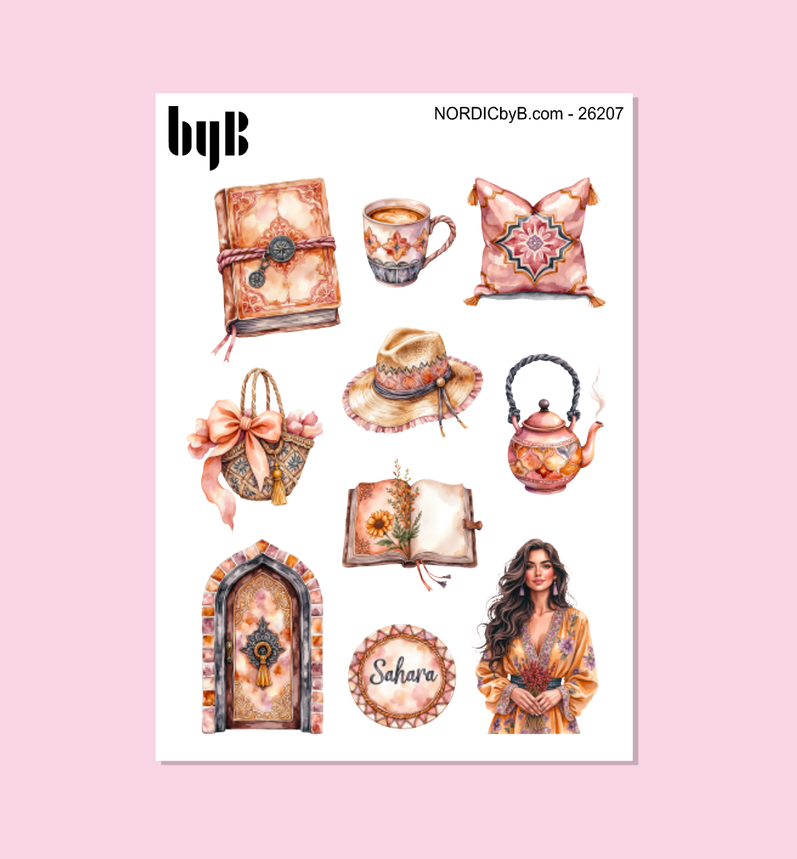 Sahara Vibe Stickers