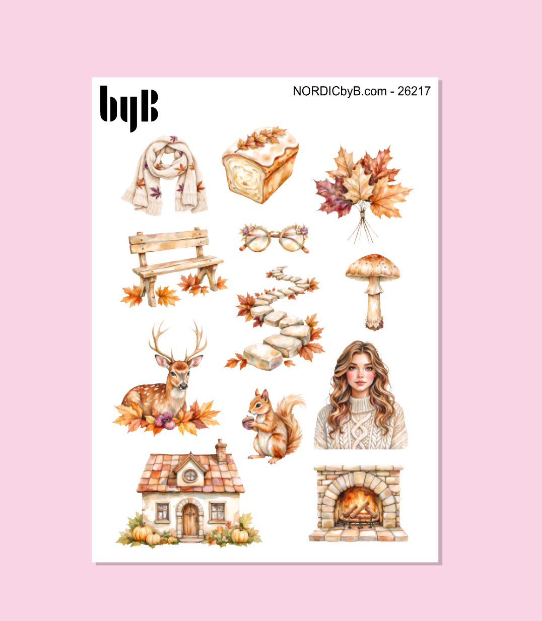 Country Fall Stickers