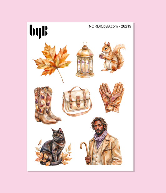 Country Fall Stickers