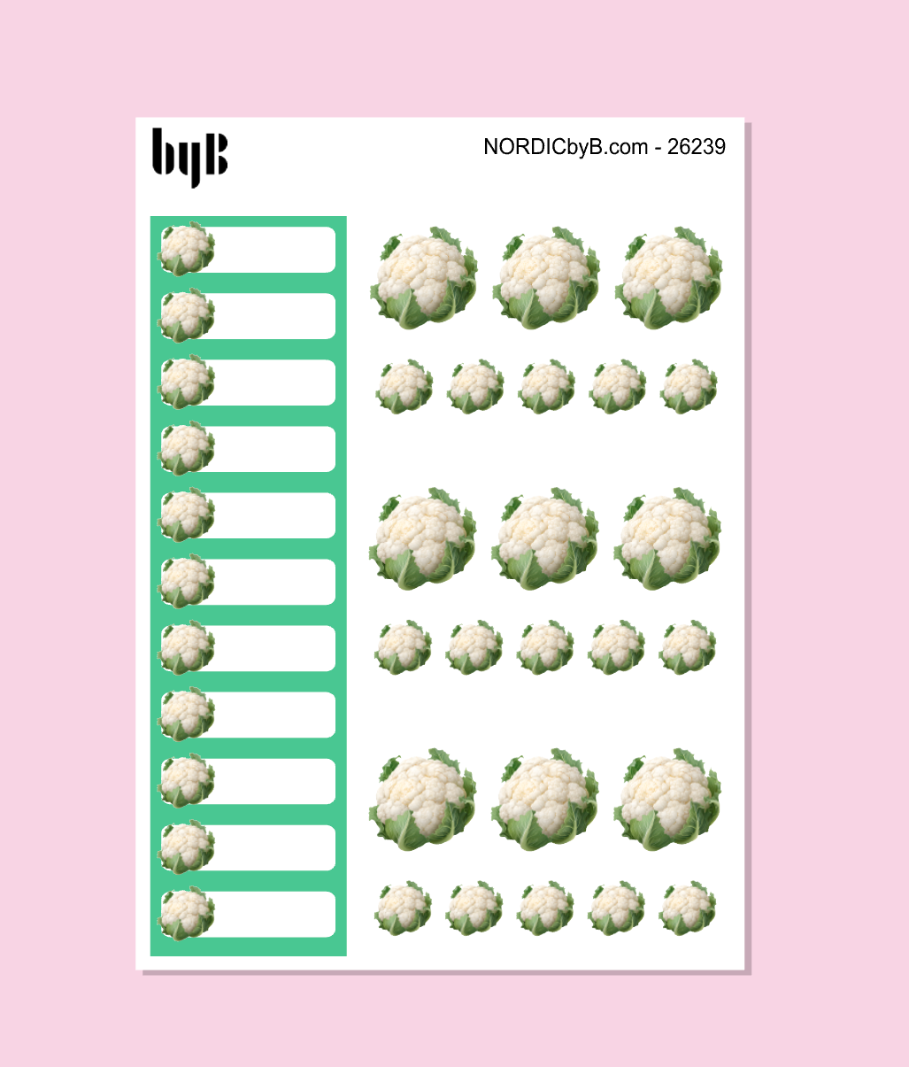 BLOMKÅL Garden Planning Stickers
