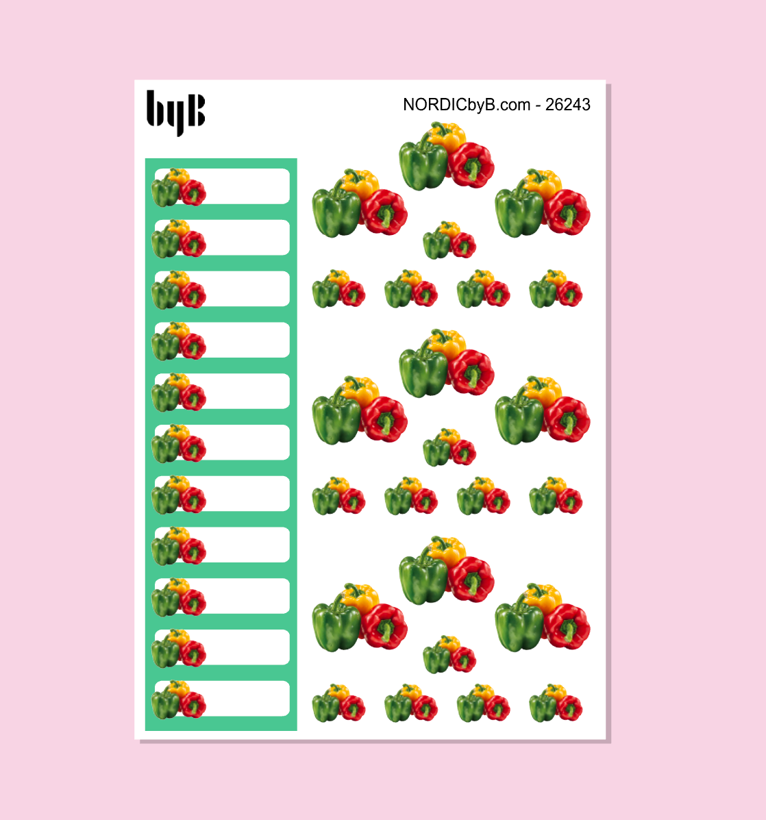 PAPRIKA Garden Planning Stickers