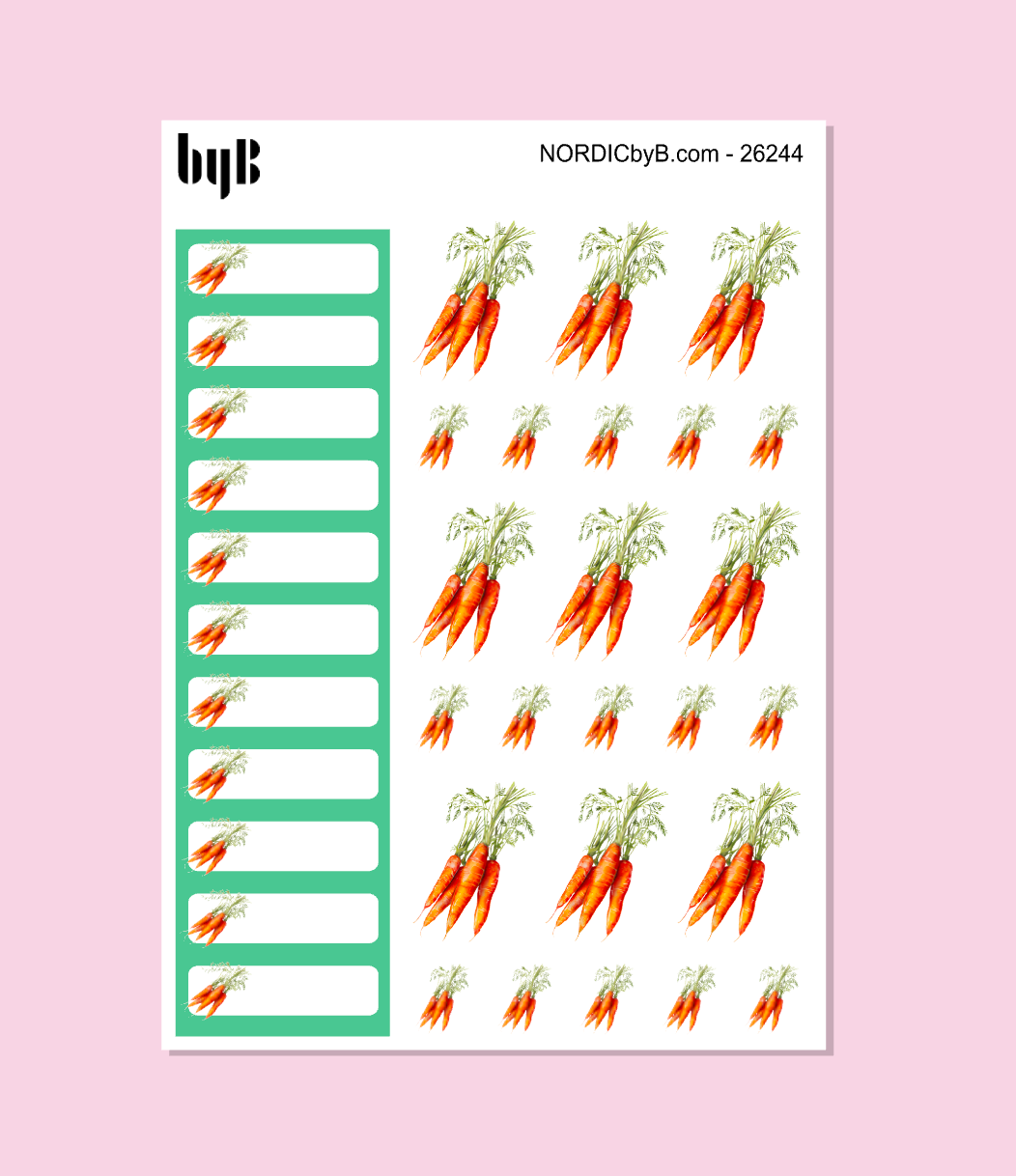 GULROT Garden Planning Stickers