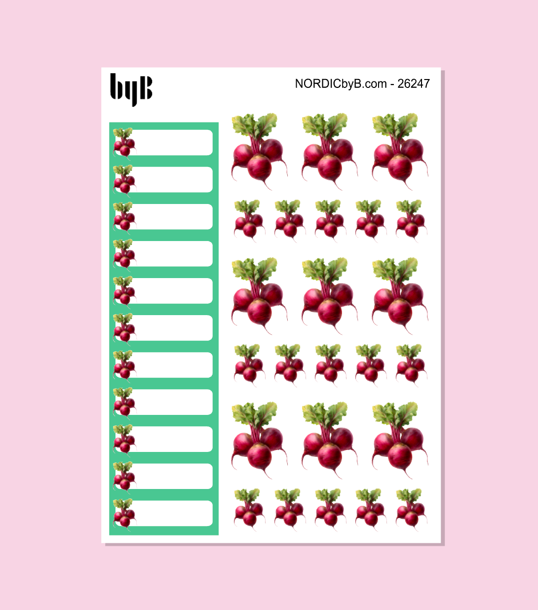 REDDIK Garden Planning Stickers