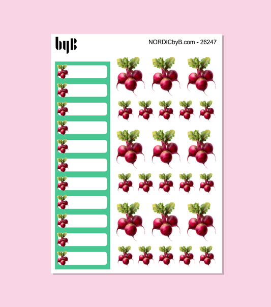 REDDIK Garden Planning Stickers