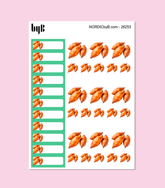 SØTPOTET Garden Planning Stickers