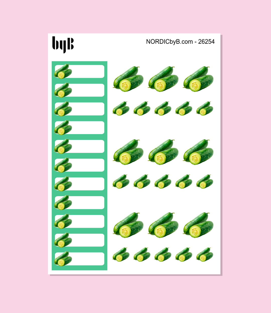 AGURK Garden Planning Stickers