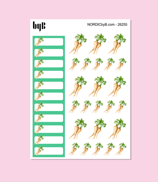 PERSILLEROT el PASTINAKK Garden Planning Stickers