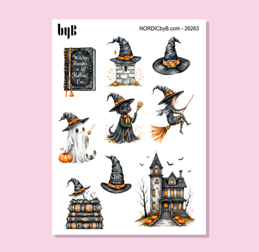 Happy Halloween Stickers