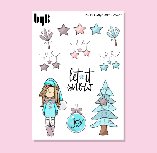 Christmas Cartoonish Stickers
