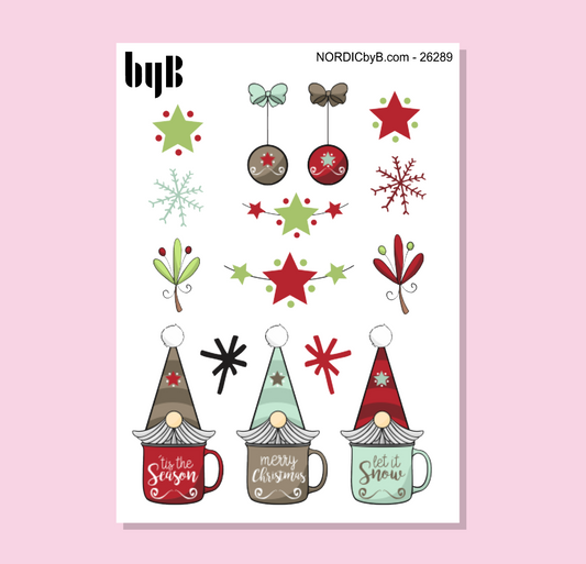 Christmas Cartoonish Stickers