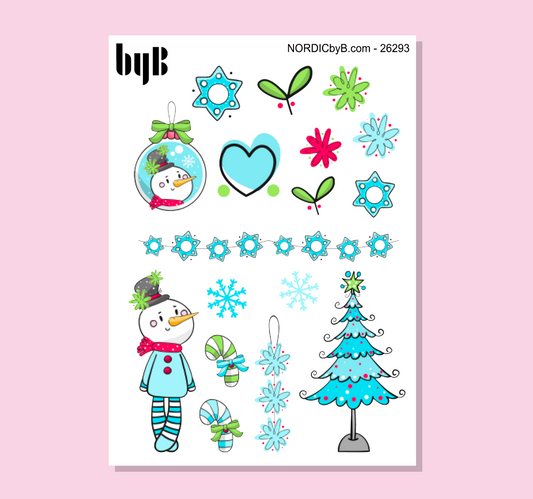 Christmas Cartoonish Stickers