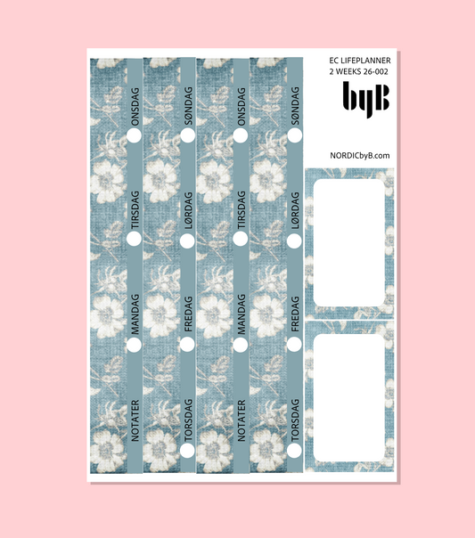 EC LIFEPLANNER WEEKS PAGE (2 weeks) LP W 26-002