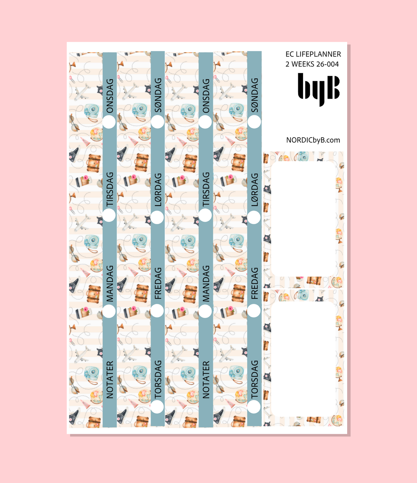 EC LIFEPLANNER WEEKS PAGE (2 weeks) LP W 26-004