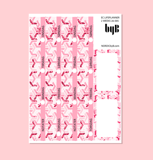 EC LIFEPLANNER WEEKS PAGE (2 weeks) LP W 26-005