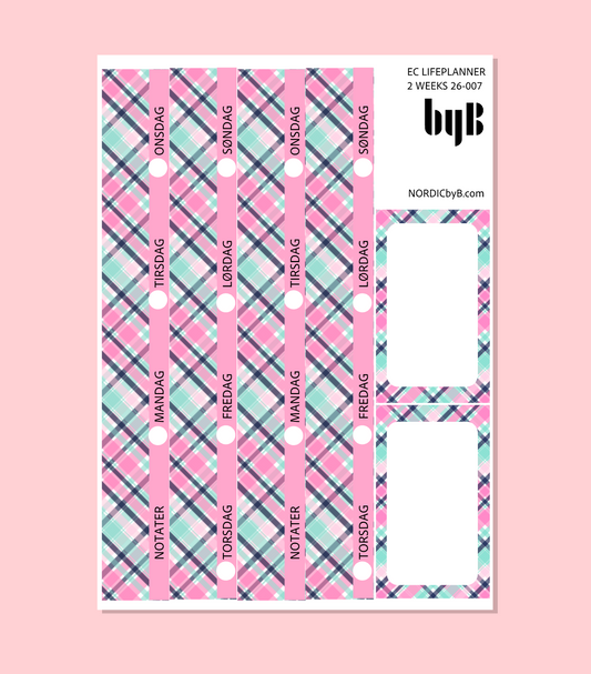 EC LIFEPLANNER WEEKS PAGE (2 weeks) LP W 26-007