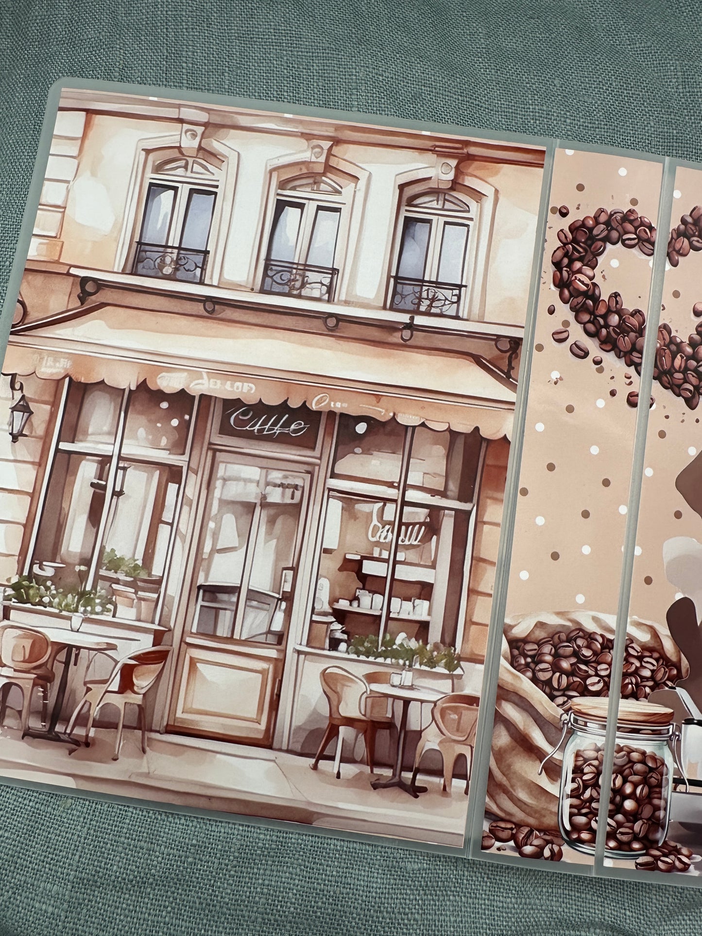 Coffee Shop … sticker album SMALL