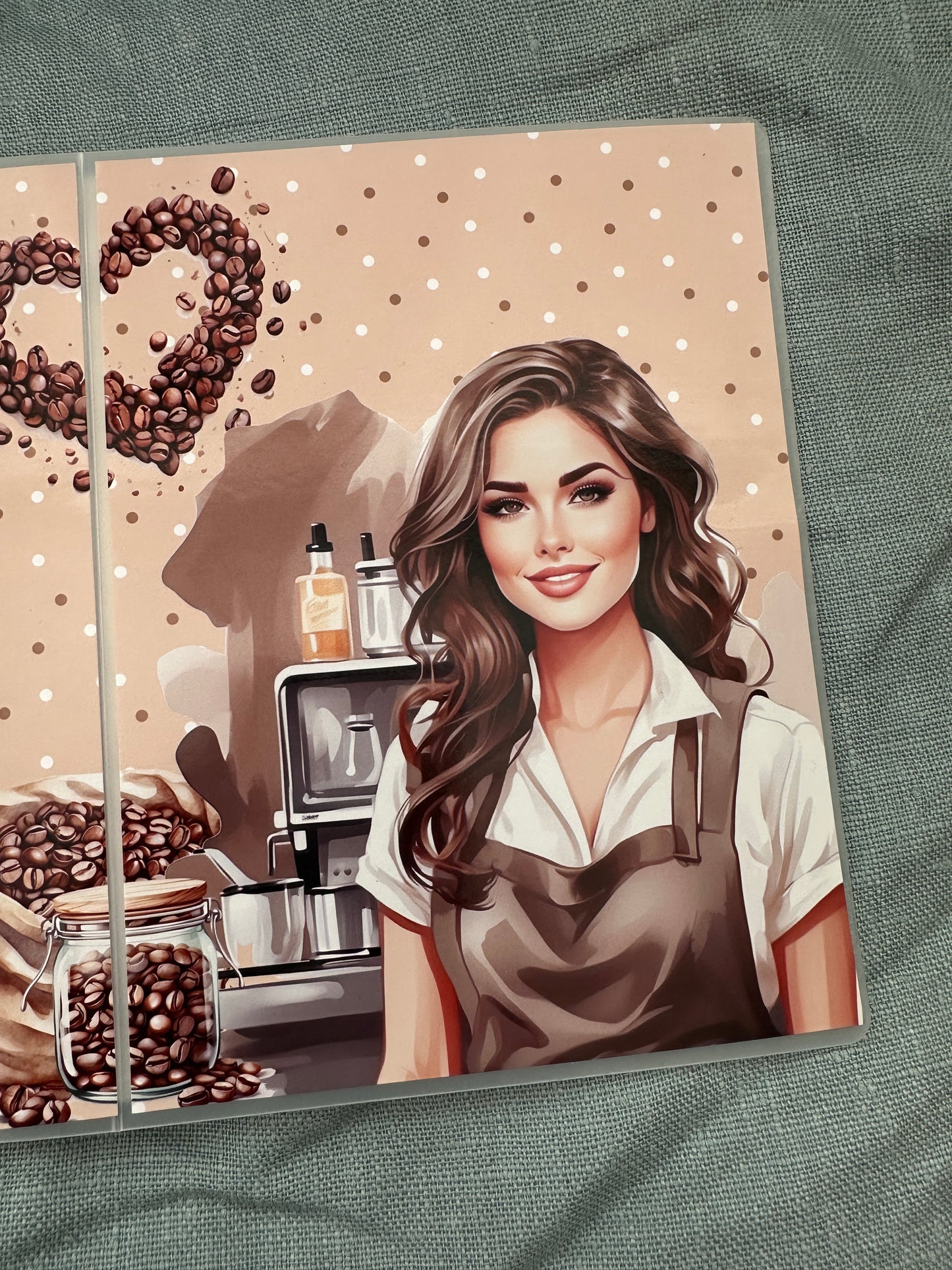 Coffee Shop … sticker album SMALL