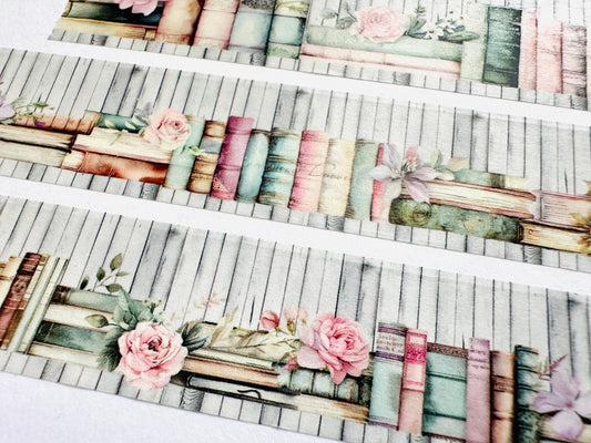 BOOK SHELF WASHI TAPE 2 cm x 100 cm