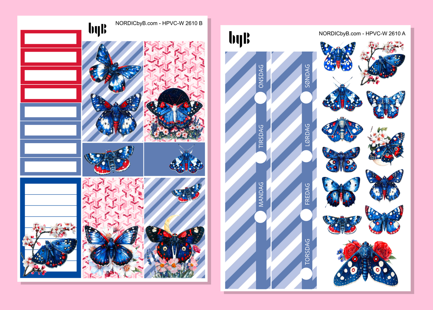 KIT 2610 - 2 SHEET KIT - HAPPY PLANNER CL.VERT.