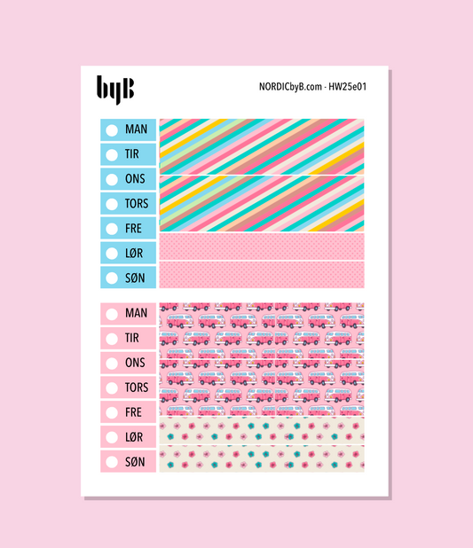 2 x Hobonichi Weeks Kit: Washi + Days