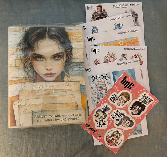 PAKKEPRIS: ALBUM + 6 KLISTERARK