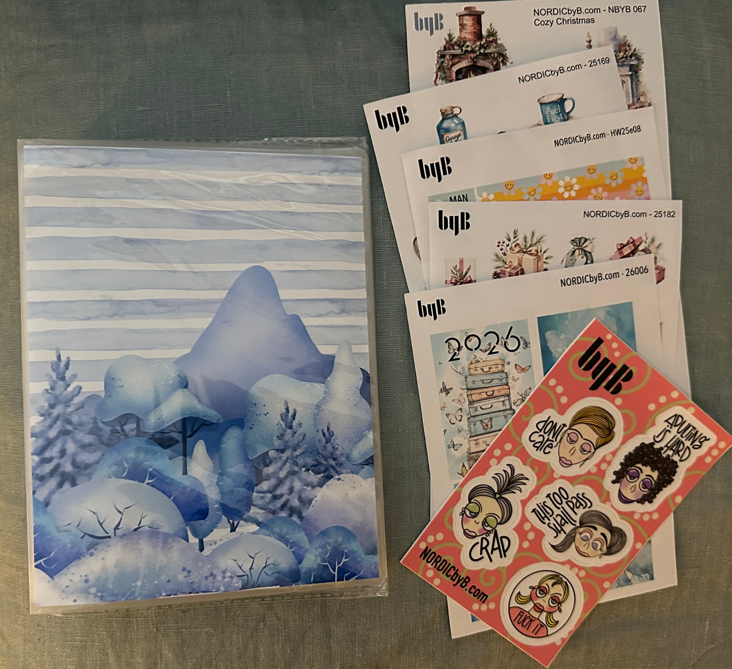 PAKKEPRIS: ALBUM + 6 KLISTERARK