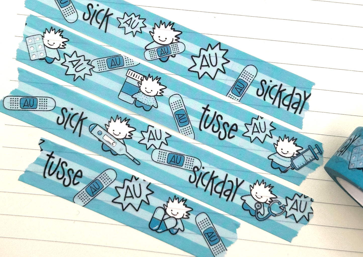 WASHI TAPE - TUSSE SickDay