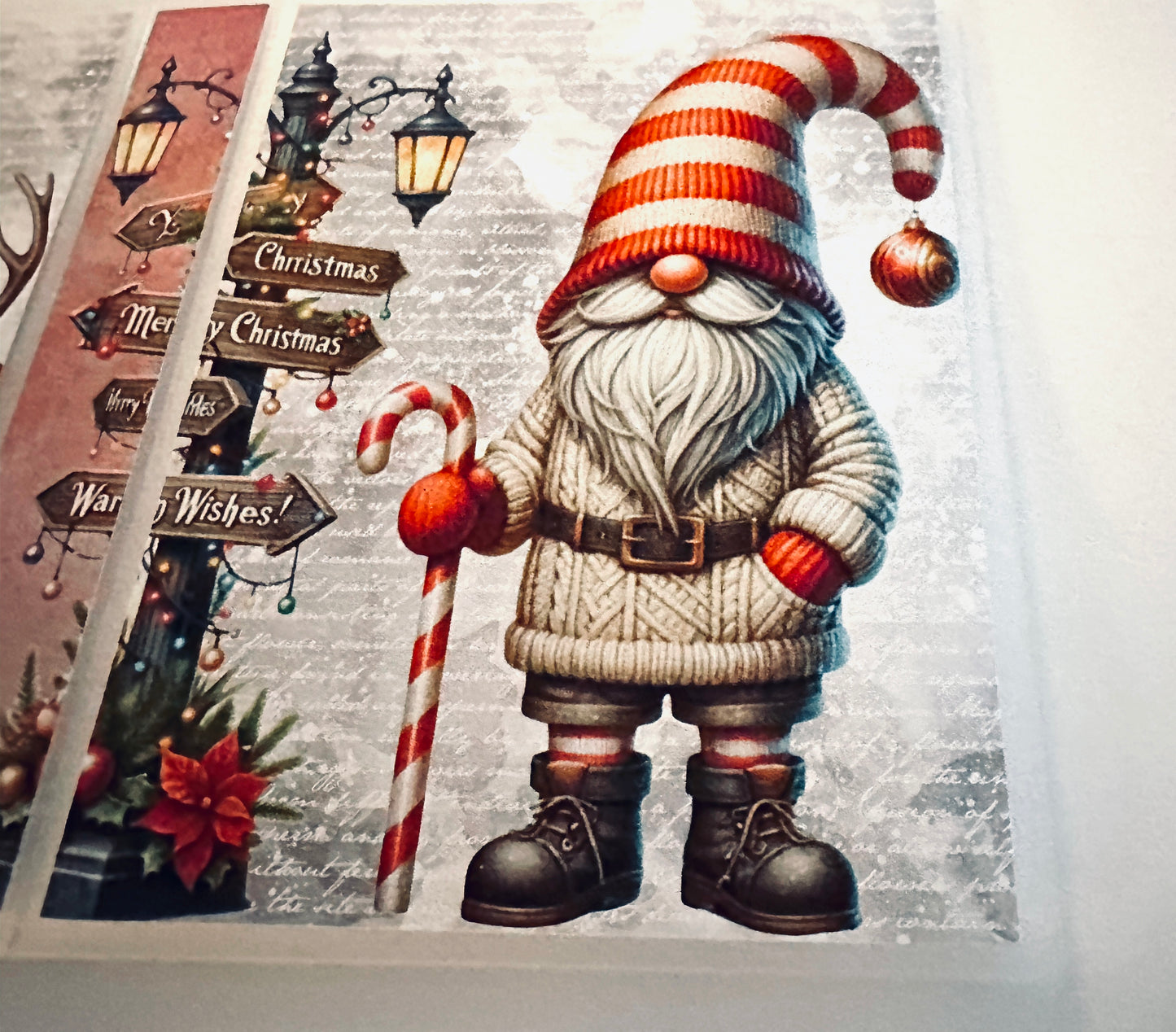 CHRISTMAS GNOMES sticker album SMALL