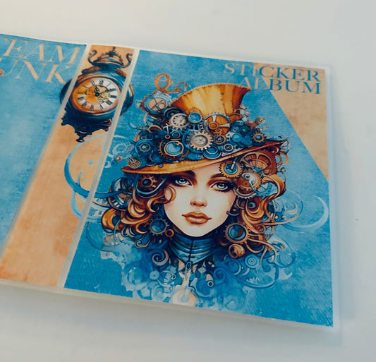 STEAMPUNK sticker album
