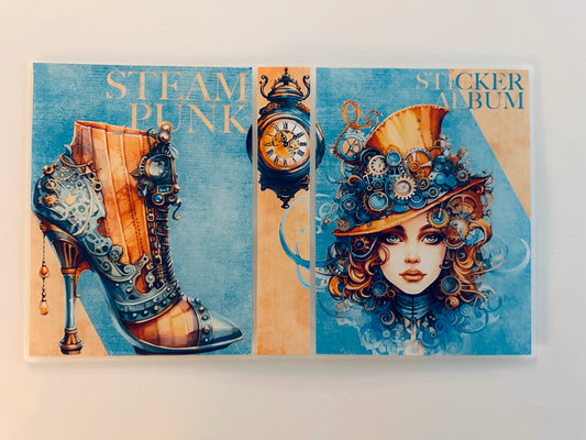 STEAMPUNK sticker album