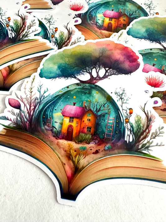 BOKBOBLE die cut Glossy Sticker