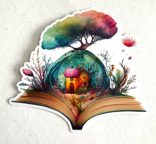 BOKBOBLE die cut Glossy Sticker