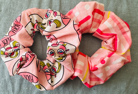 THOSE DAYS - F**K IT venninnegave - 2pk scrunchies m/kort