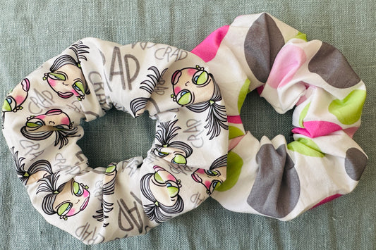 THOSE DAYS - CRAP venninnegave - 2pk scrunchies m/kort