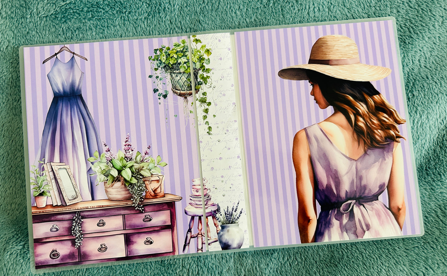 LILAC COUNTRY VIBE sticker album